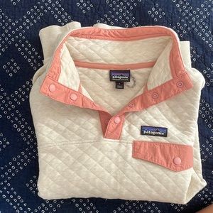 Patagonia Organic Cotton Quilt Snap-T Pullover Sweatshirt - Women' Size Small